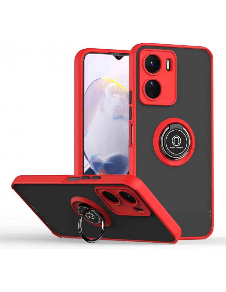 Coque Mat Translucide avec Anneau Pour Honor