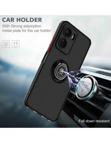 Coque Mat Translucide avec Anneau Pour Honor