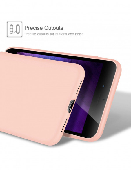 Coque Gel Couleur Pour iPhone