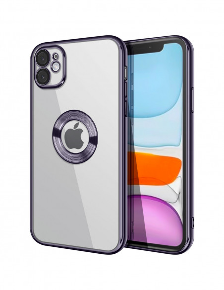Coque Chromé avec Protection Camera Pour Samsung