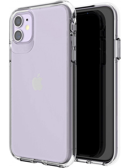 Coque Renforce Transparent Anti Jaunissement