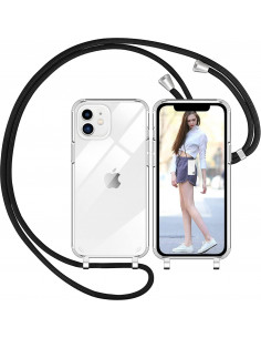 Coque Rigide Transparent avec cordons