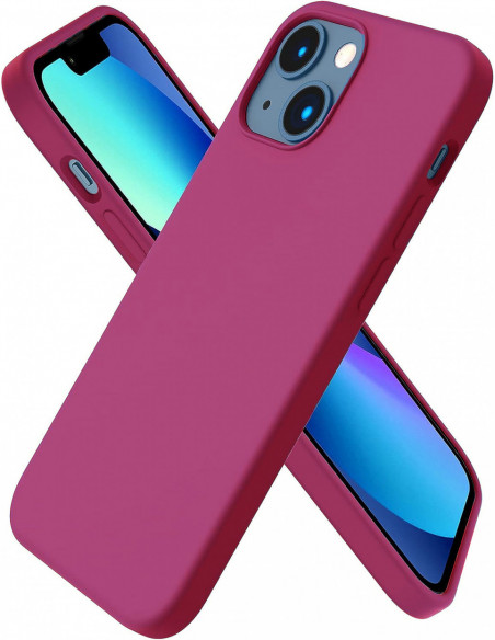Coque Silicone Liquide Pour Apple