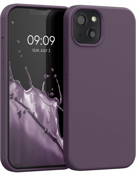 Coque Silicone Liquide Pour Apple