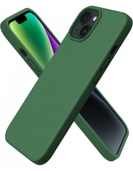 Coque Silicone Liquide Pour Apple