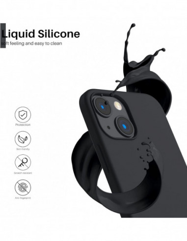 Coque Silicone Liquide Pour Apple