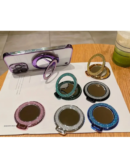 Ring Support avec Mirroir Strass