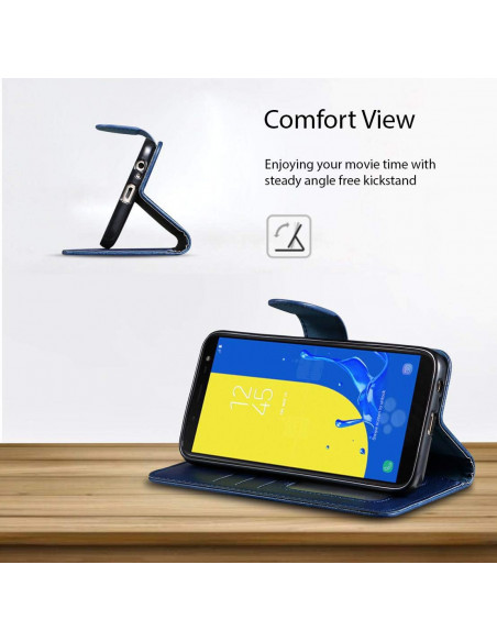 Etui à Languette Magnétique et Multifonctionnel Pour Samsung