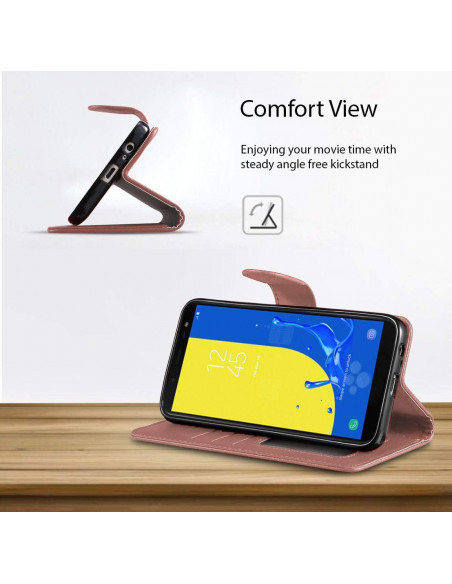 Etui à Languette Magnétique et Multifonctionnel Pour Oppo